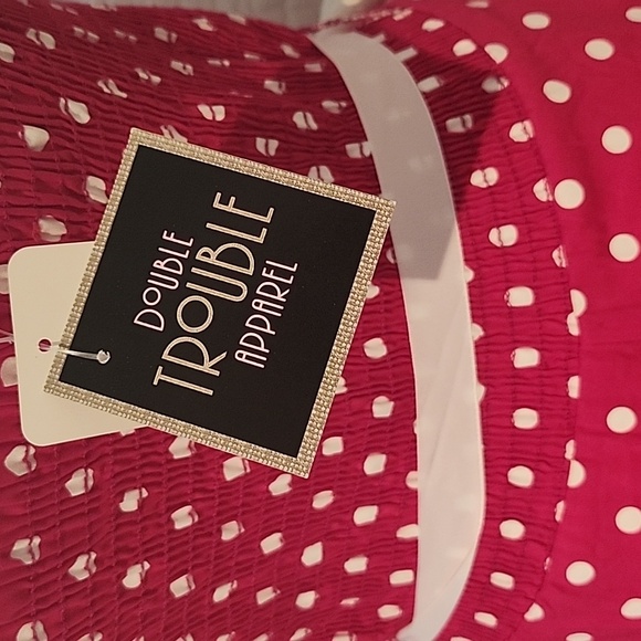 Pink Polka Dot Dress - Picture 4 of 9